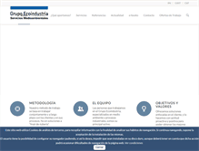 Tablet Screenshot of grupoecoindustria.com